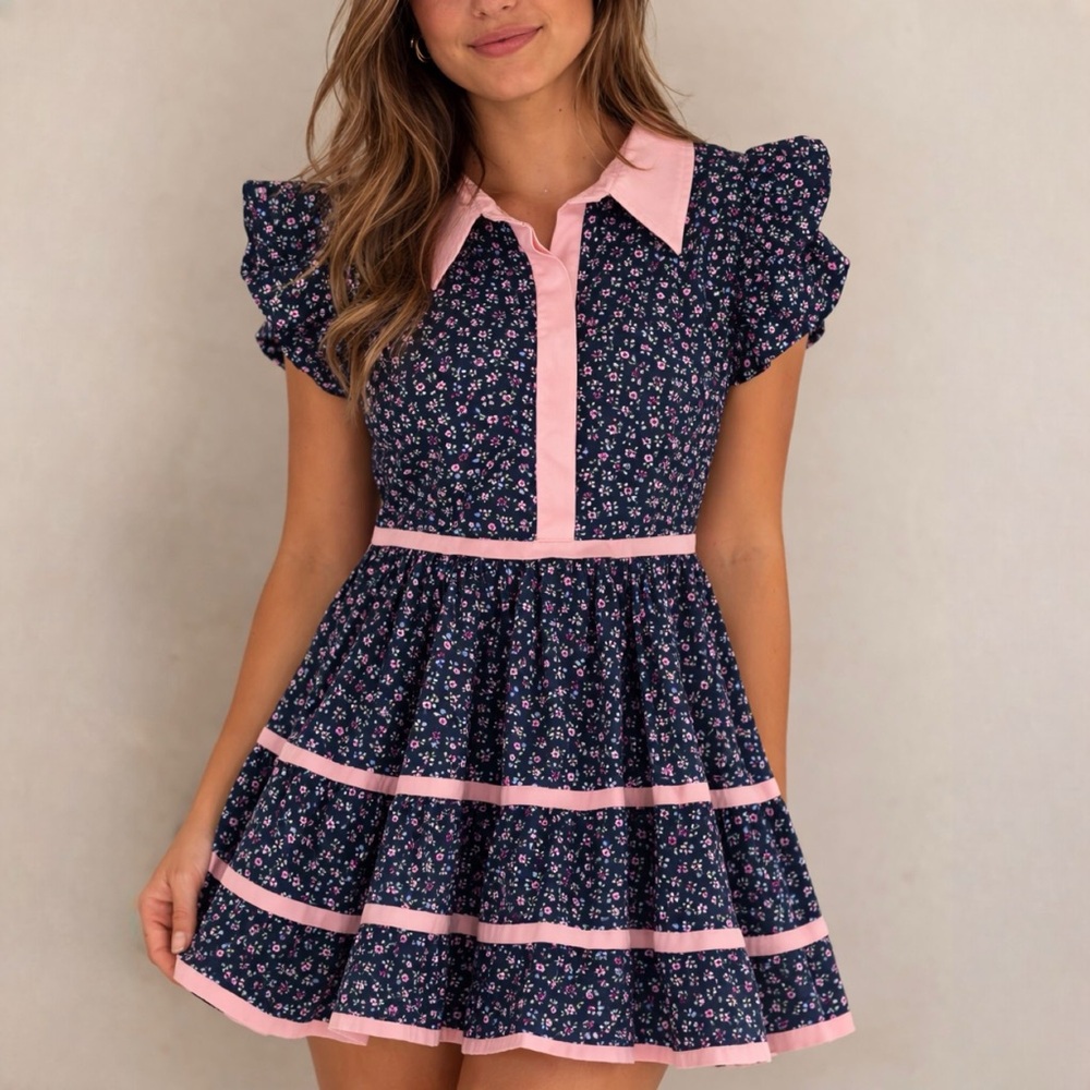 In February Floral Dress